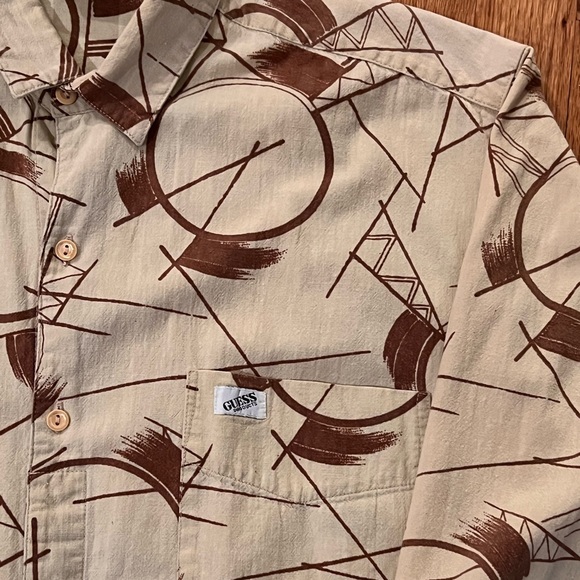 Vintage Guess Button Down Shirt - Picture 3 of 3